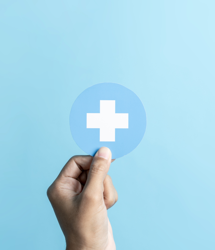 Symbole de protection santé illustrant les remboursements d’une mutuelle