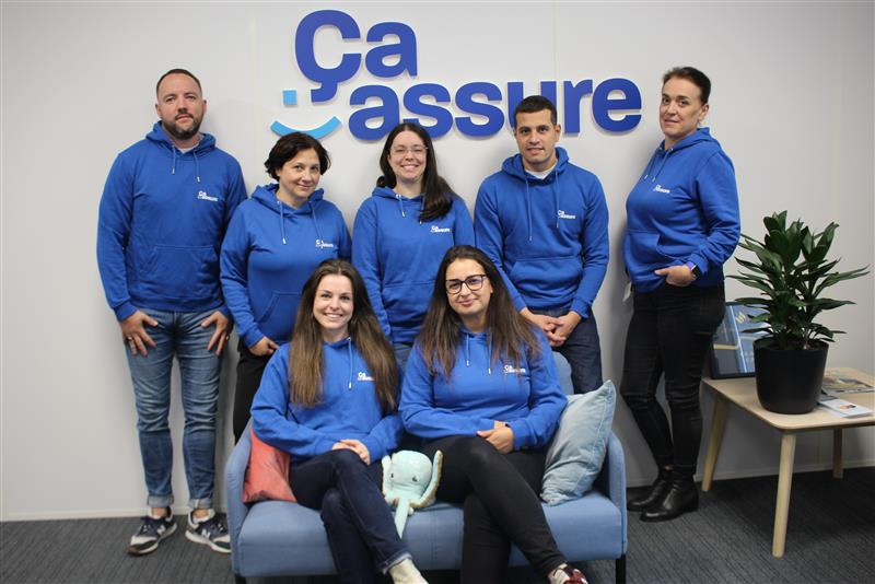 Equipe de courtiers ça assure